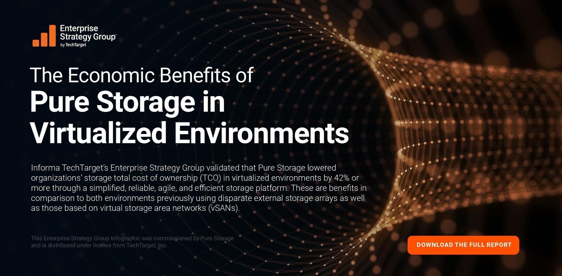 The Economic Benefits for Pure Storage on Virtaulized Environments