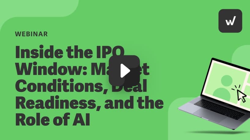 Inside the IPO Window: Market Conditions, Deal Readiness, and the Role of AI