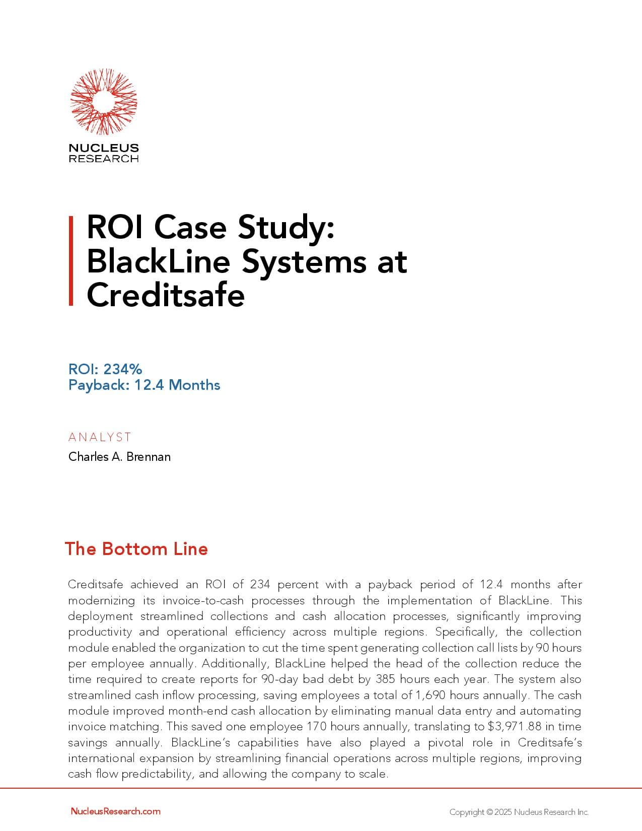 Break ROI Limits: CreditSafe’s Success with BlackLine’s Invoice-to-Cash Solution